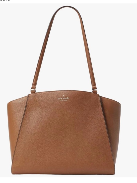 kate spade Handbags - kate spade Brim Large Leather Tote in Cognac Brown/Saddle